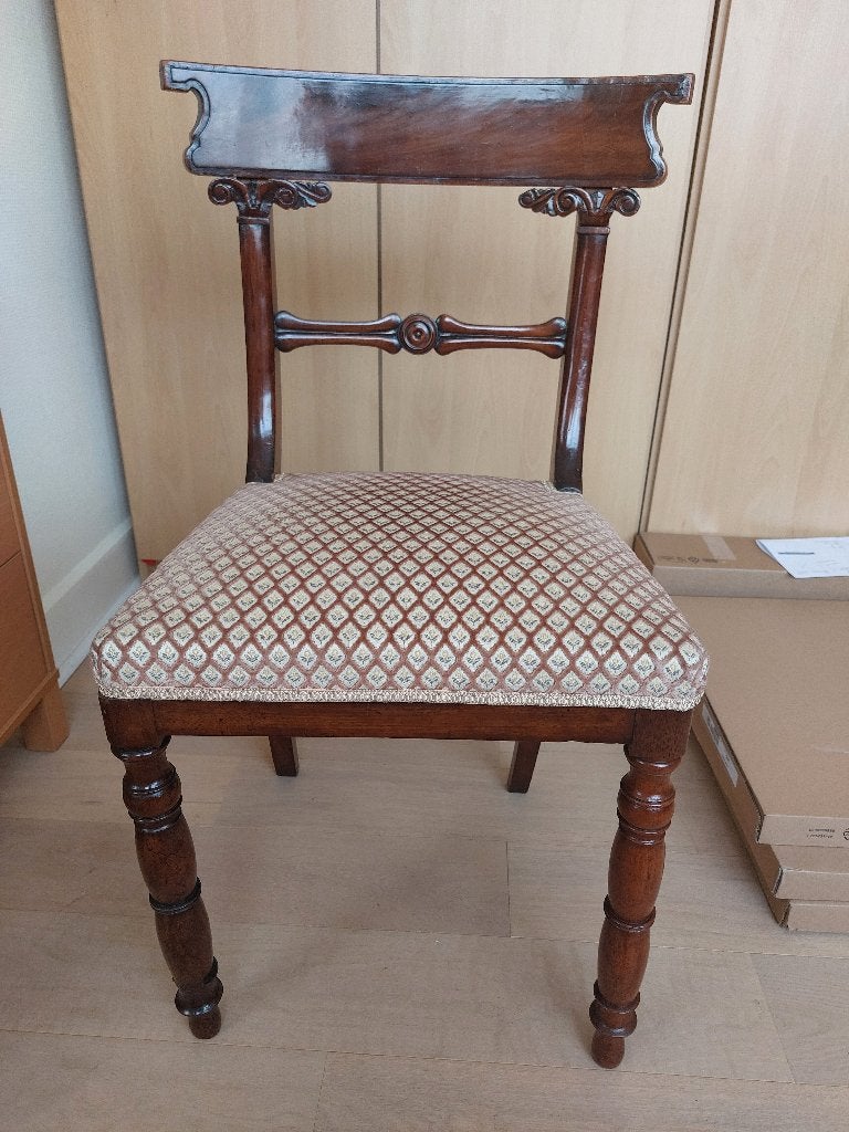 Chaises, Huis en Inrichting, Stoelen, Ophalen, Ancien, Gebruikt, Bruin