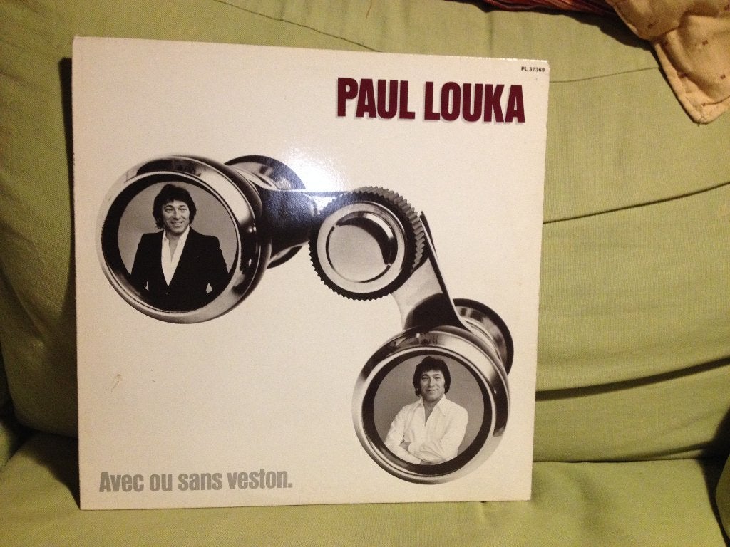Paul Louka - Avec ou sans veston, Cd's en Dvd's, Vinyl | Pop, LP, Gebruikt, Pop, Originele persing