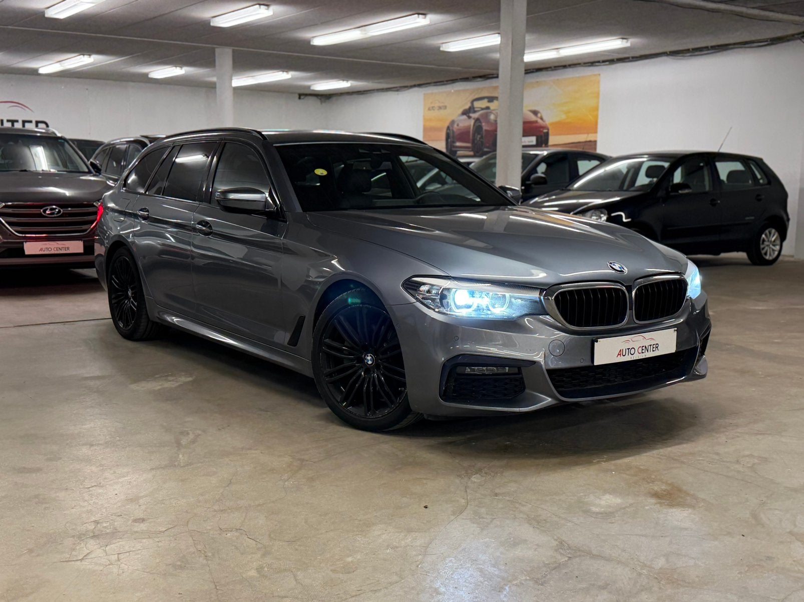 Bmw 520D 2018 215 000 km 190ch Package M automatique, Argent ou Gris, Euro 6, Entreprise, 5 portes