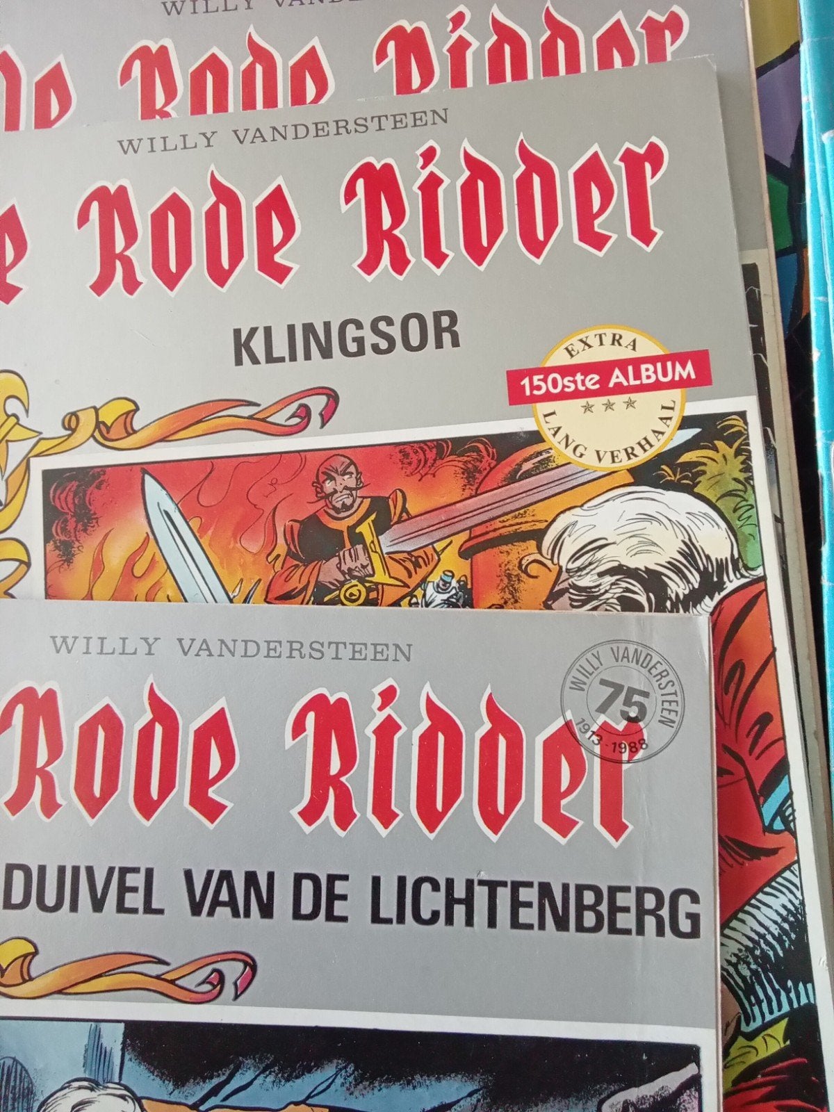 de rode ridder, Meerdere comics, Ophalen of Verzenden, Gelezen