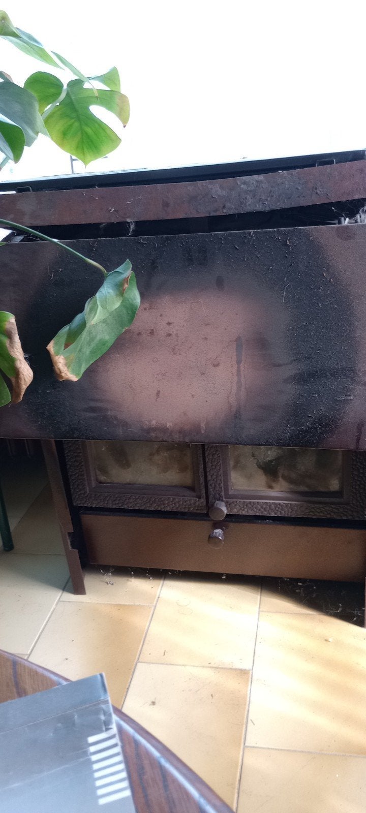 houtkachel 6kw, Ophalen, Gebruikt, Houtkachel, Vrijstaand