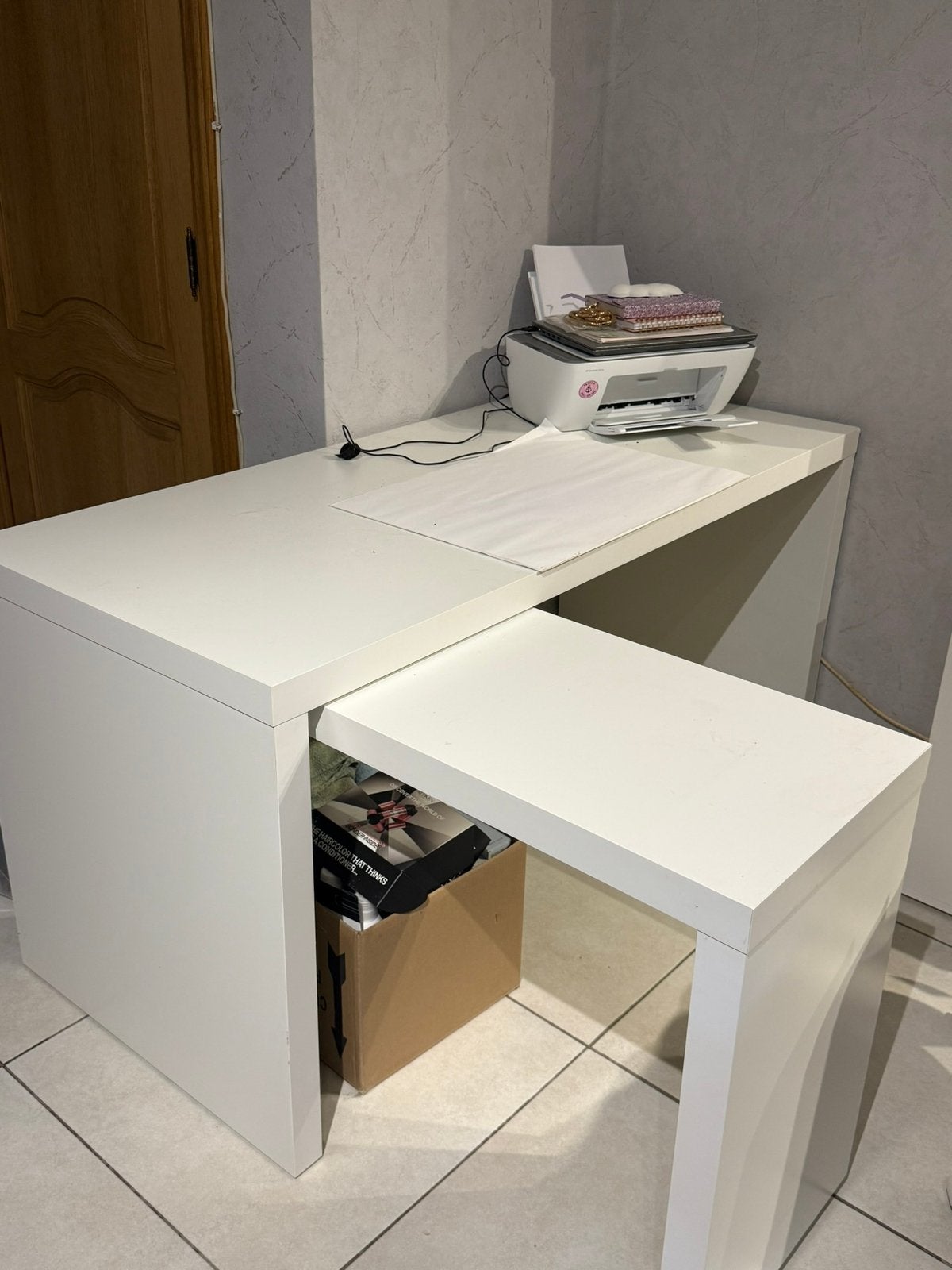 Bureu ikea te koop, Maison & Meubles, Enlèvement, Comme neuf, IKEA