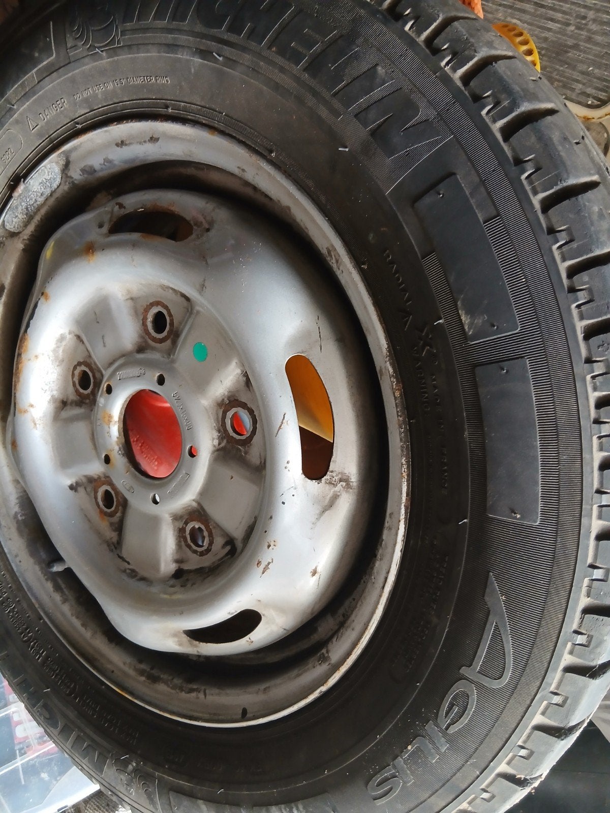 4 banden voor Ford Tranzit 15'', Ophalen, Gebruikt