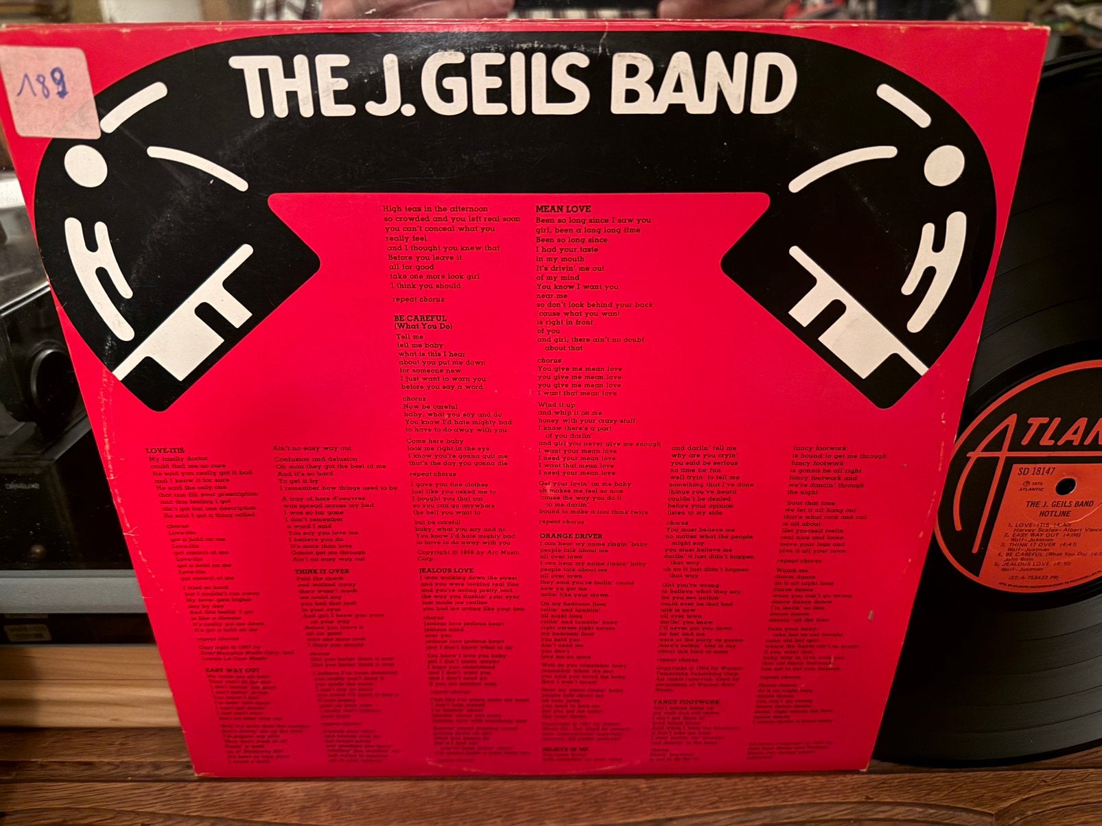 Hotline, Cd's en Dvd's, LP, Originele persing, Ophalen of Verzenden, Zo goed als nieuw