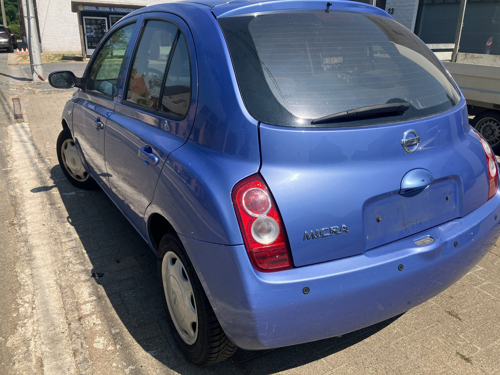 Micra 1.2 benzine 90.000 km met airco, Autos, Nissan, Achat, Entreprise, Boîte manuelle, Micra