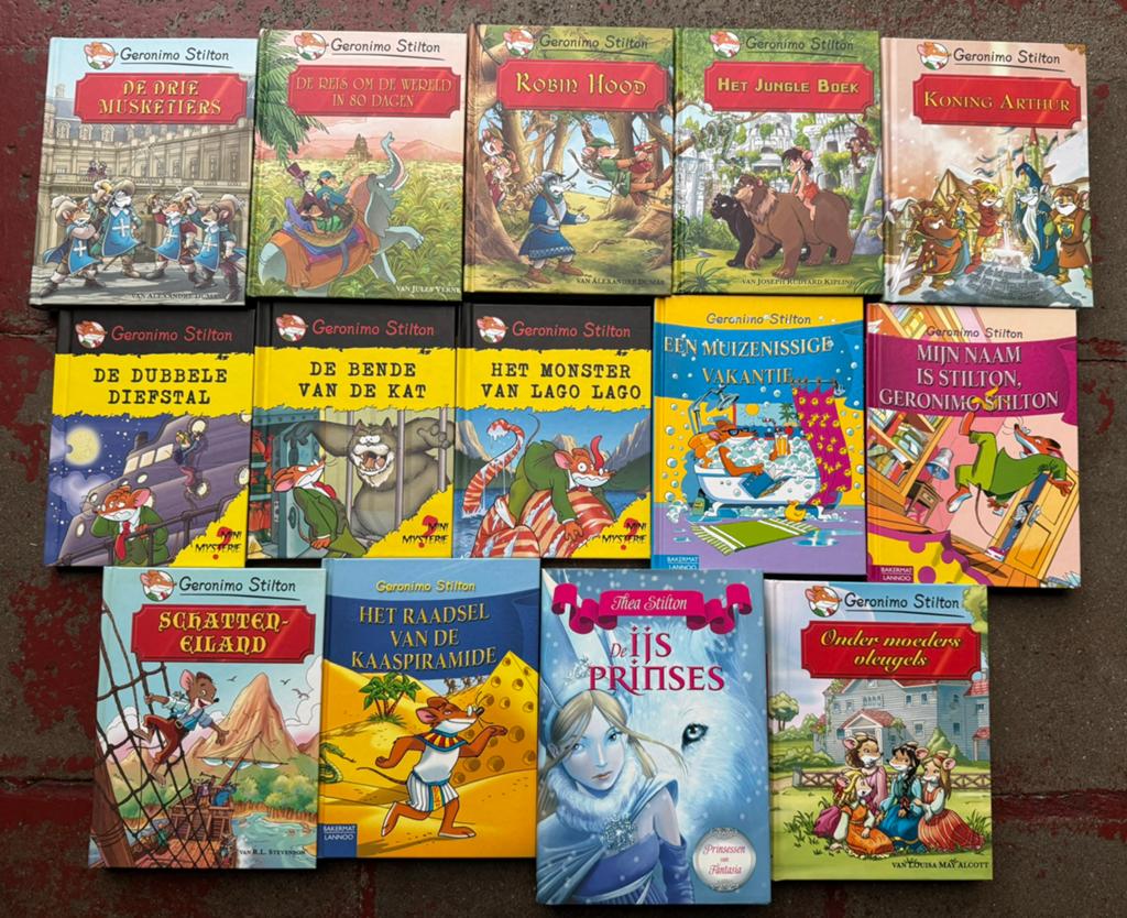 Boeken Geronimo Stilton (14st.), Boeken, Ophalen, Zo goed als nieuw