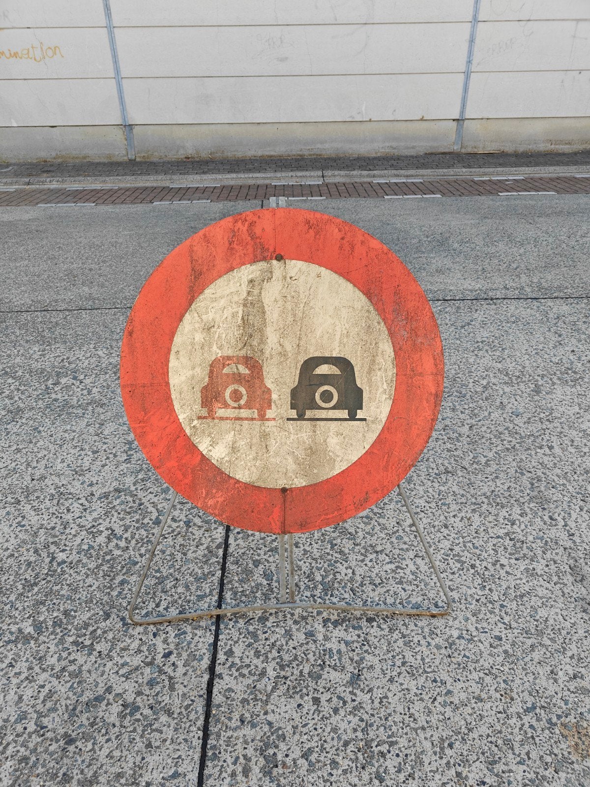 Oud verkeersbord, Autos : Divers, Garages
