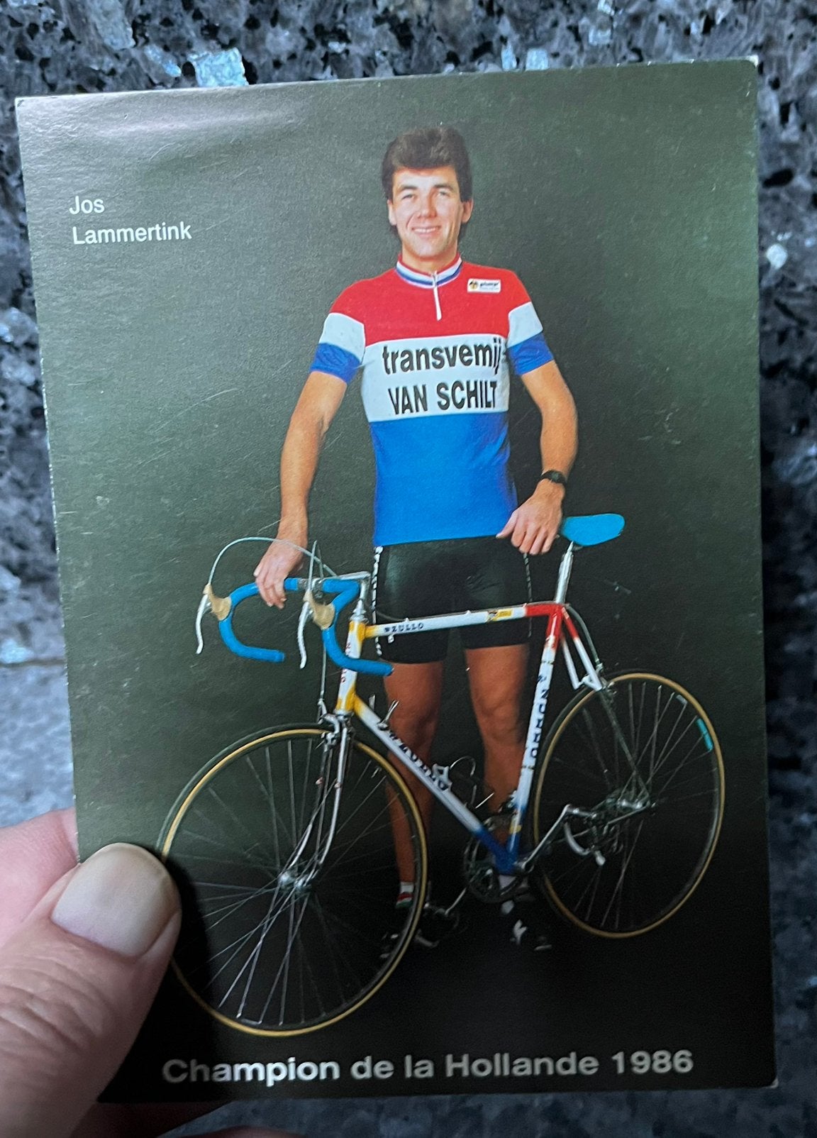 Wielrenner Jos Lammertink kampioen van Nederland, Ophalen, Zo goed als nieuw