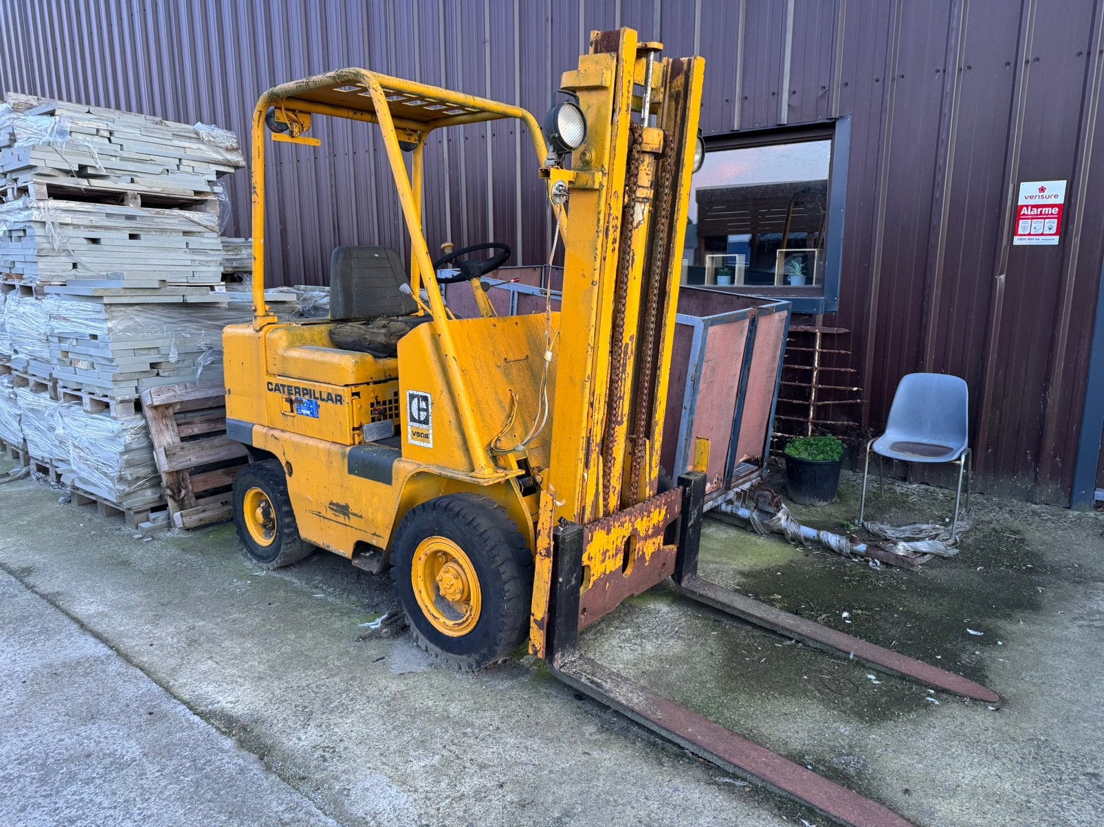 Clark Caterpillar heftruck, Zakelijke goederen, Ophalen, Heftruck