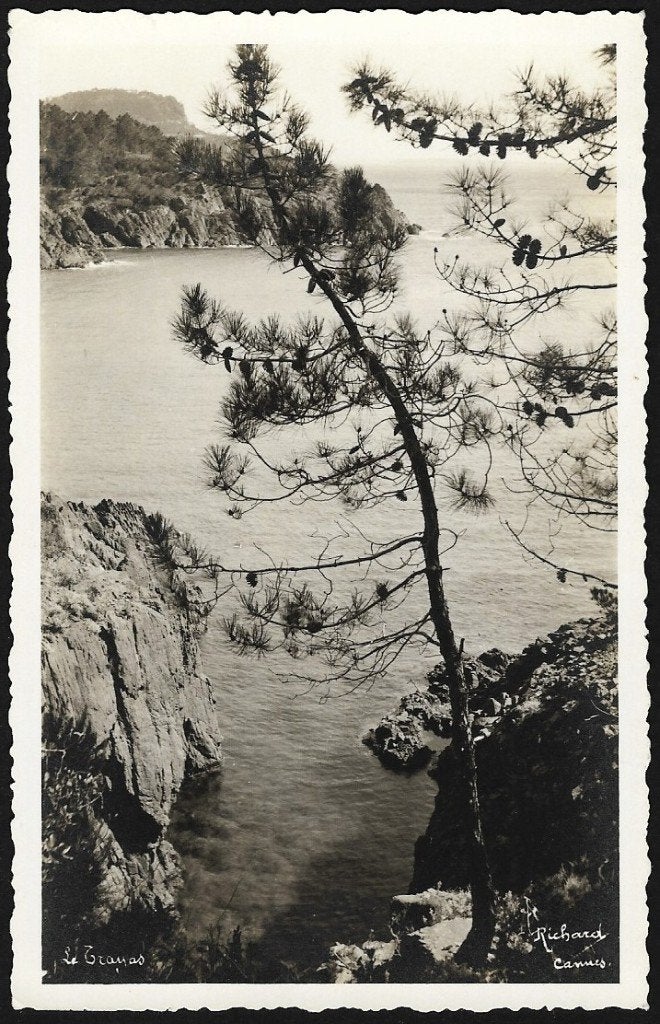 1939 - FRANKRIJK - Cannes: Le Trayas, Verzamelen, Postkaarten | Buitenland, Verzenden, 1920 tot 1940, Gelopen, Frankrijk