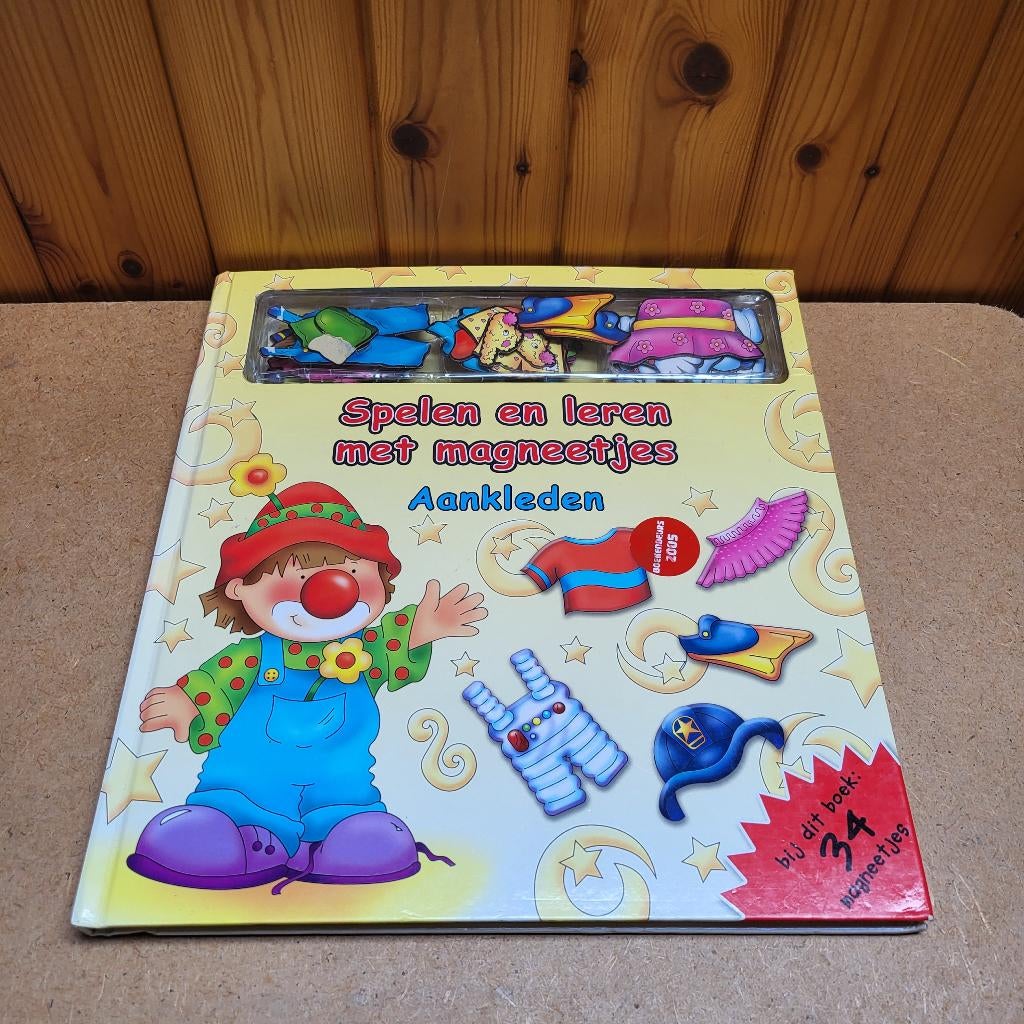 Spelen en leren met magneetjes - Aankleden, Ophalen of Verzenden, Gelezen