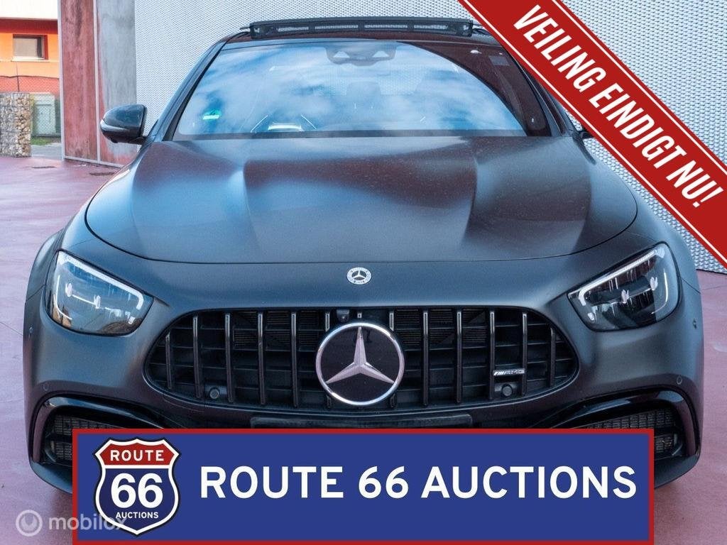 Mercedes-Benz E 63 S AMG Final Edition | 2022 | Route 66 Auc, Gebruikt, Zwart, Bedrijf, Handgeschakeld