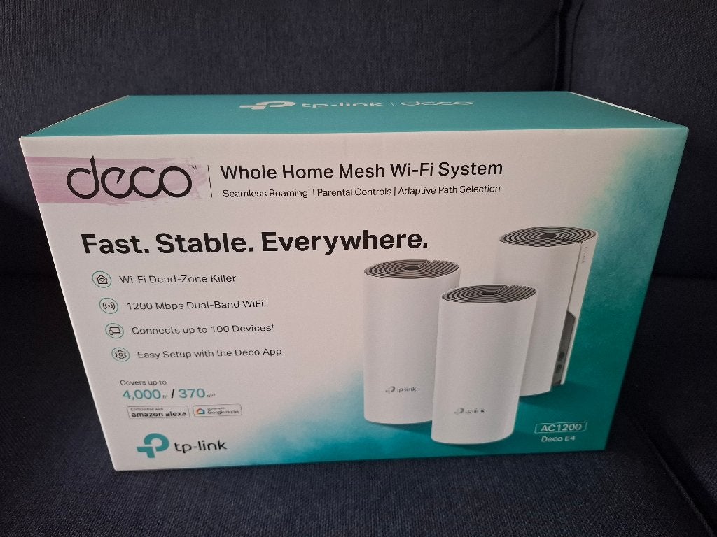 TP-Link Deco E4 3-pack, Ophalen, Zo goed als nieuw, TP-Link