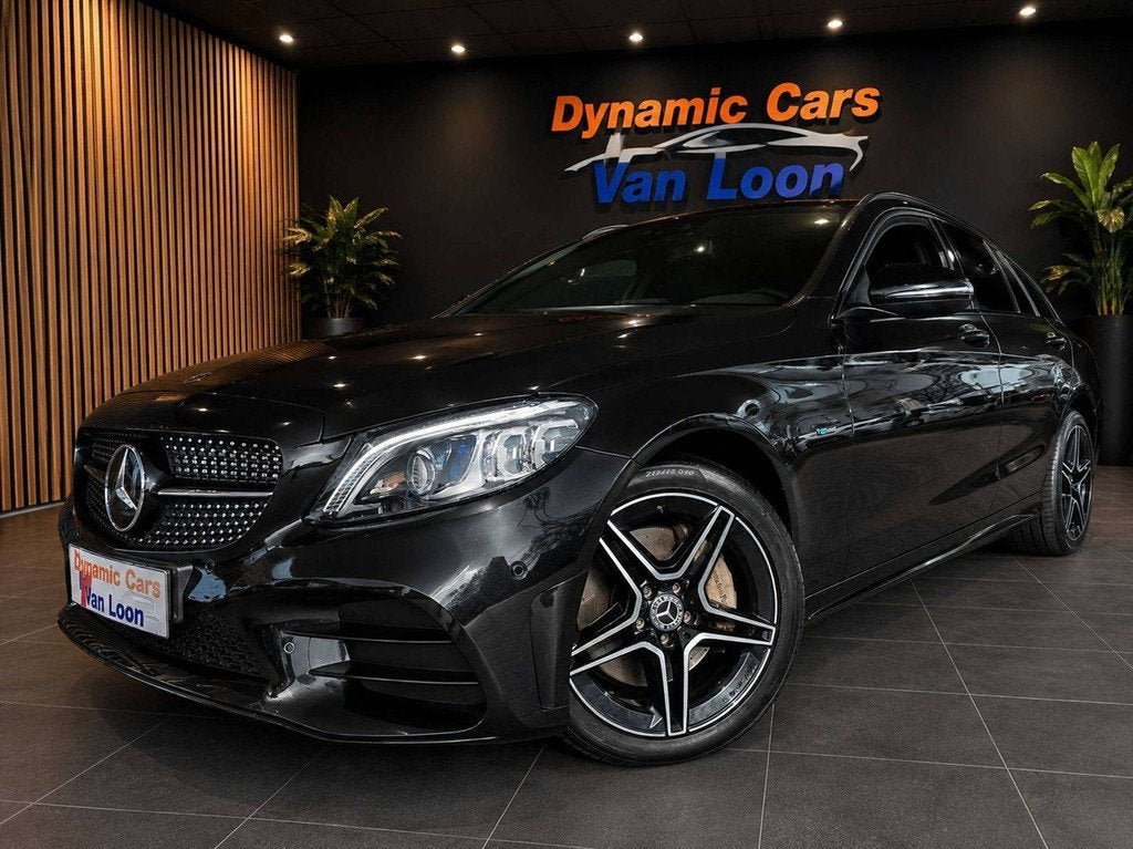 Mercedes-Benz C 300 Phev2.0d AMG Full-Option Distronic Pano, Auto's, Mercedes-Benz, Bedrijf, Te koop, C-Klasse, 360° camera, ABS