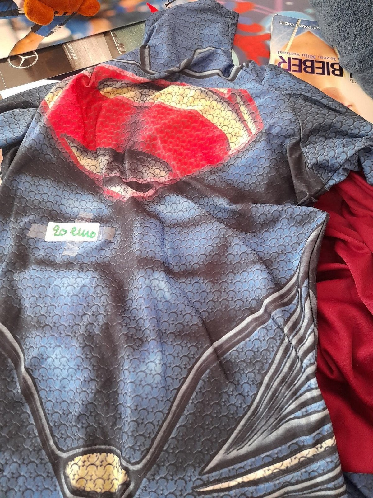 Superman pak xl, Ophalen