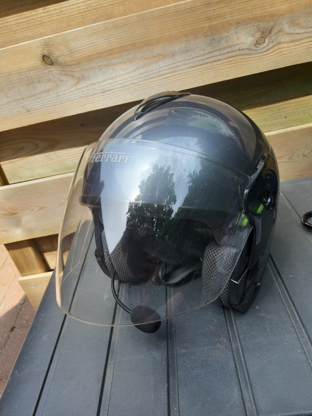 Helm motor M met intercom en allerlei reserve onderdelen, Ophalen, M