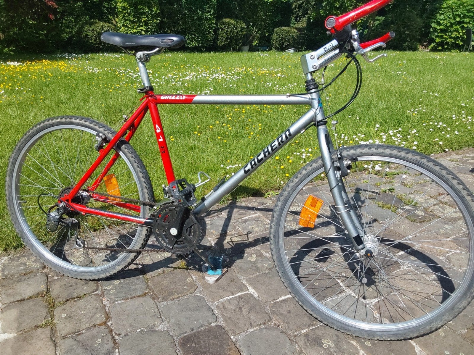 Vélo VTC Homme ou Ado CACHERA en alu EN BON ÉTAT, Vélos & Vélomoteurs, Enlèvement, 26 pouces, Suspension