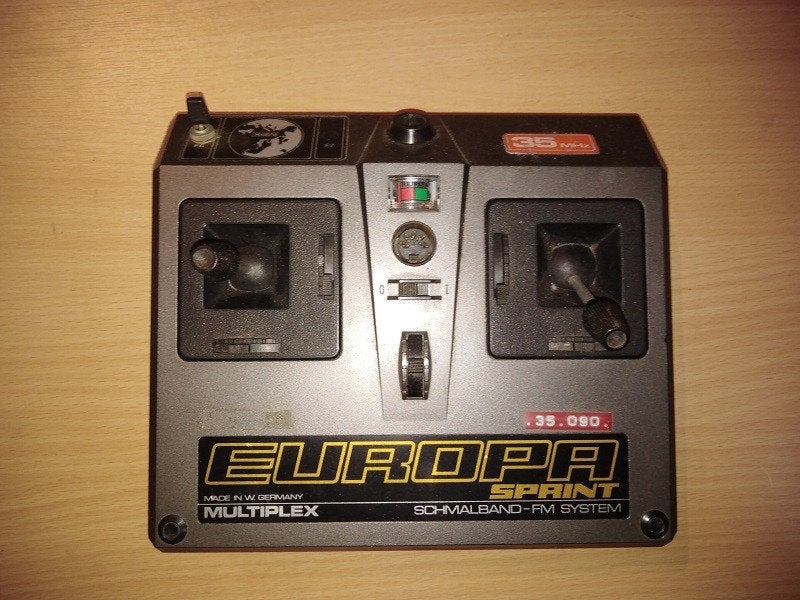 2 Télécommande 5 voie Multiplex europa, Enlèvement, Utilisé