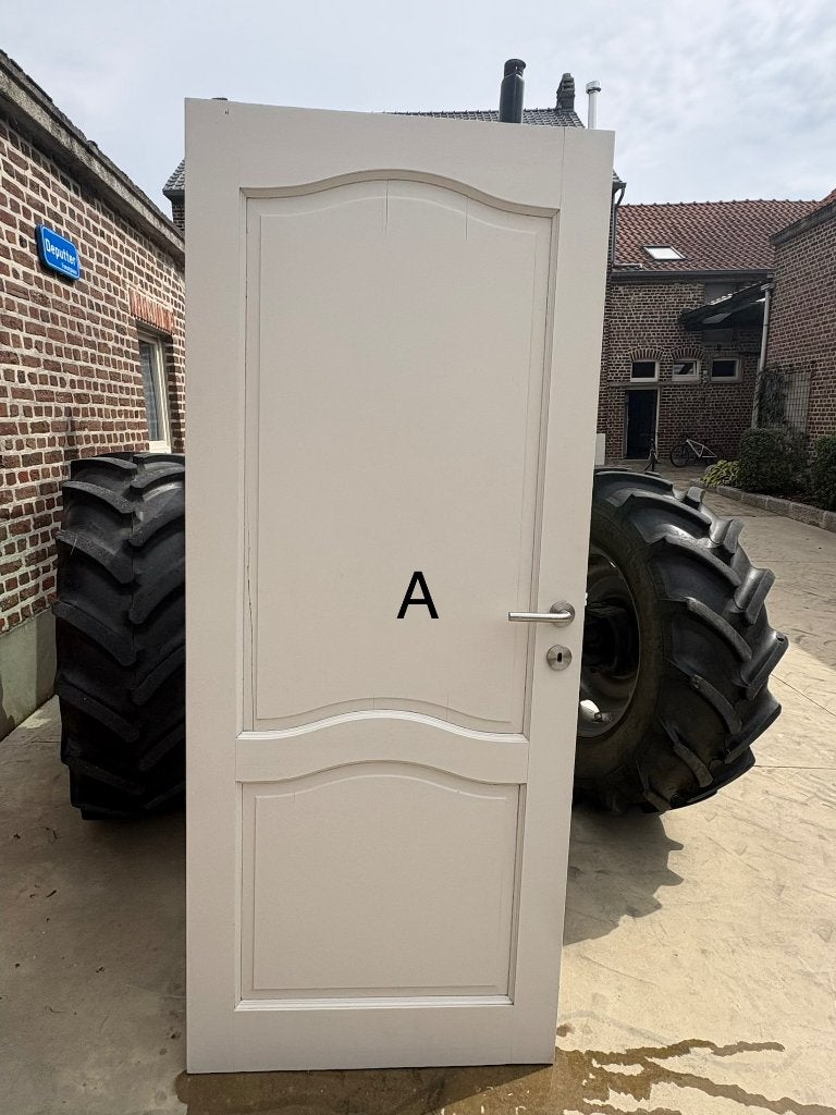 Eiken binnendeuren, Ophalen, Gebruikt, 80 tot 100 cm, Binnendeur