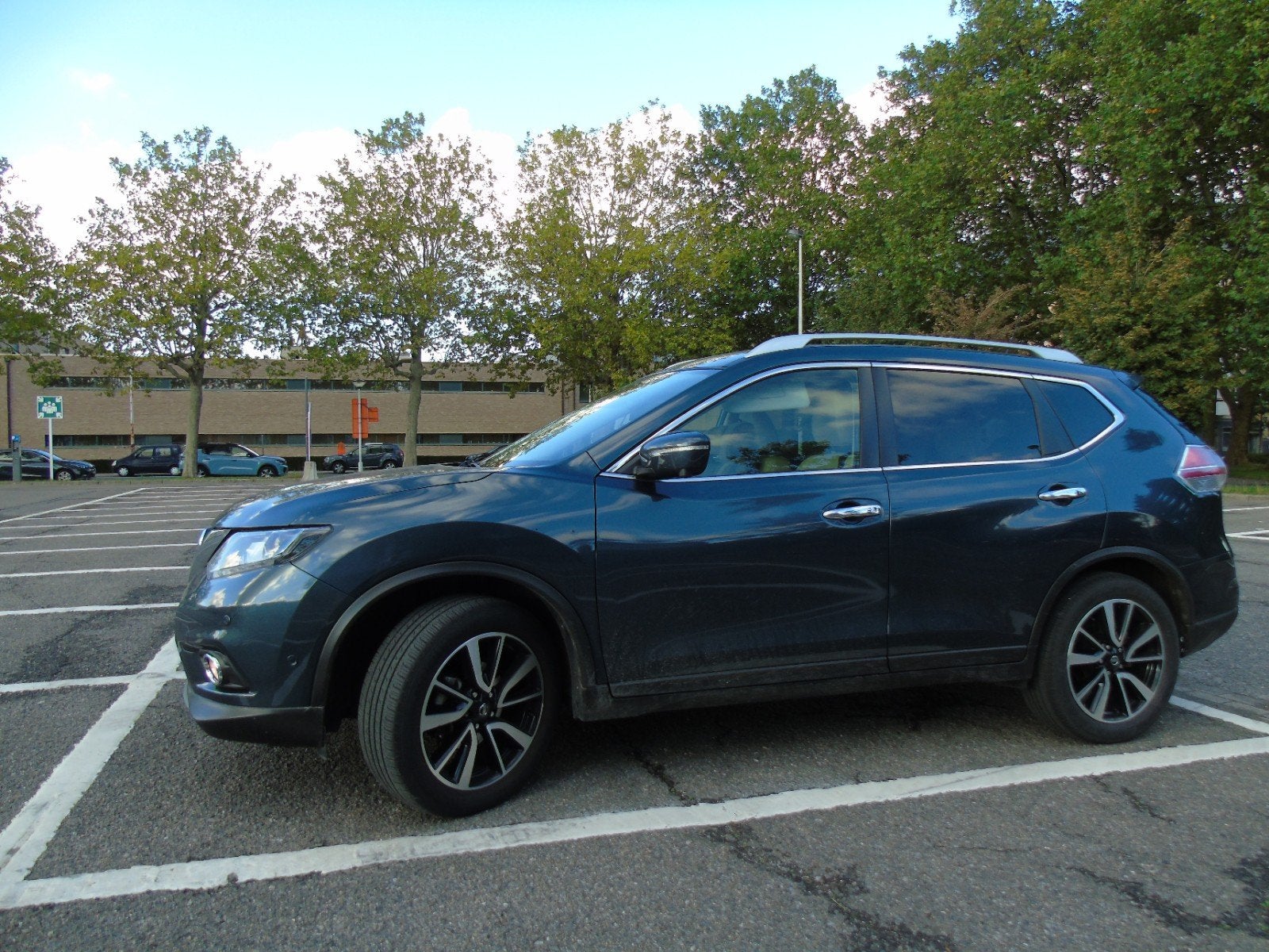 Nissan x trail tekna full optie, benzine van 2017 met 39.00, Auto's, Euro 6, 1600 cc, Particulier, SUV of Terreinwagen