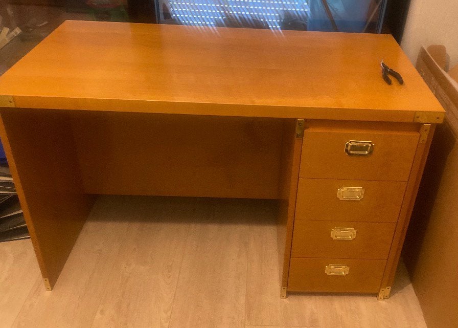 Bureau en bois, Classique, Enlèvement, Bureau-armoire combiné, Bois