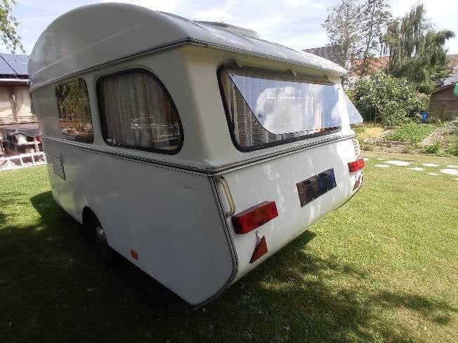 Caravane Vintage Constructam Coral, Caravanes & Camping, Caravanes, Roue de secours, 4 à 5 mètres, Particulier, Siège standard
