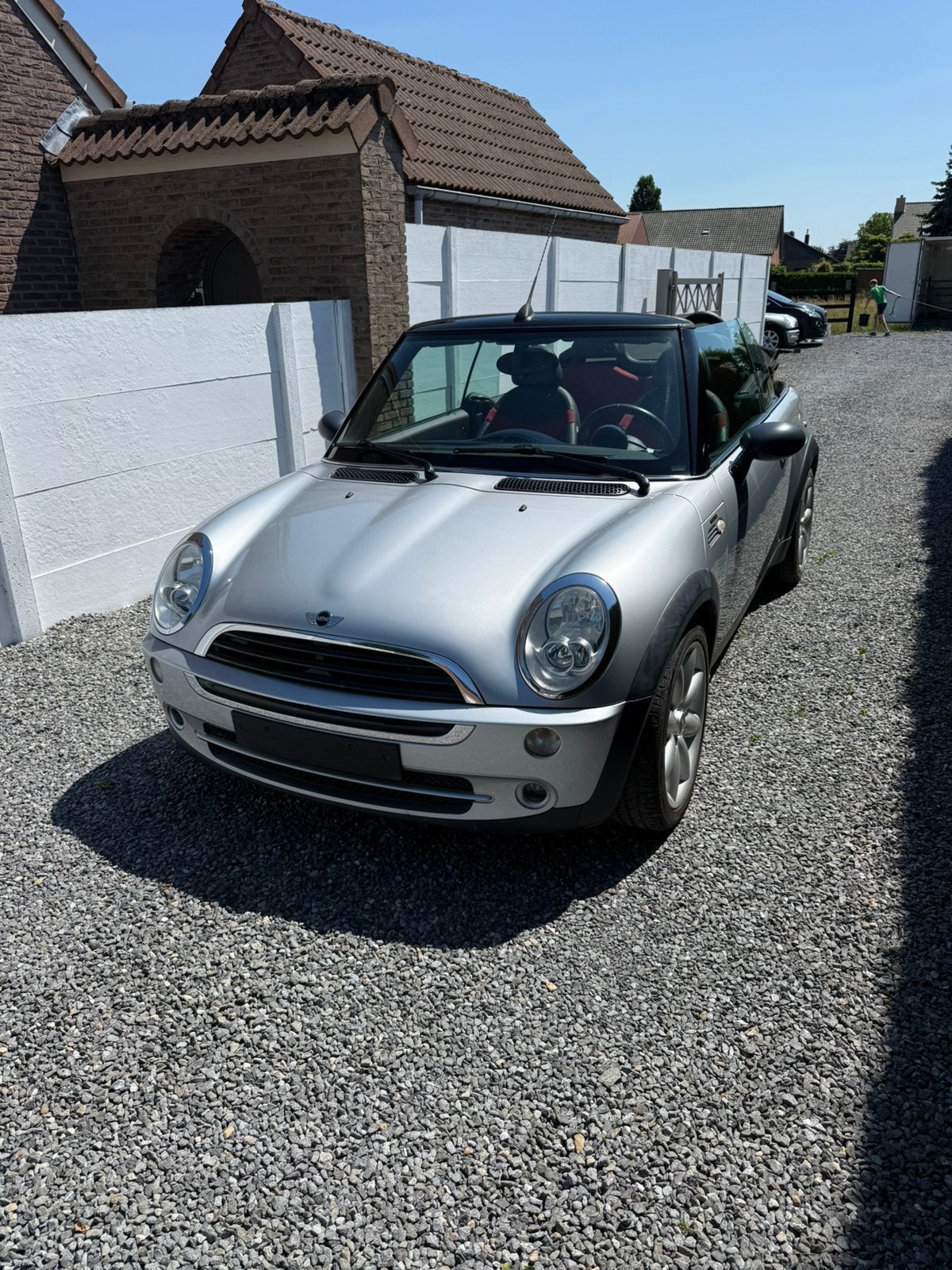 Mini one cabrio, Autos, Argent ou Gris, Entreprise, Cabriolet, Boîte manuelle