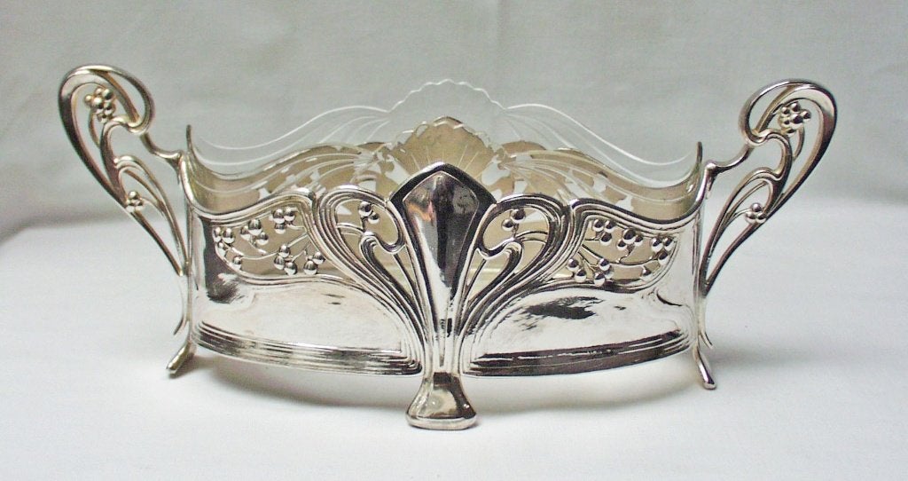 Art Nouveau jardinière van WMF., Ophalen of Verzenden