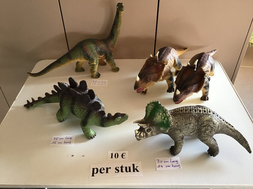 5 dinosaures pour seulement 10 euros chacun, Enlèvement ou Envoi, Comme neuf