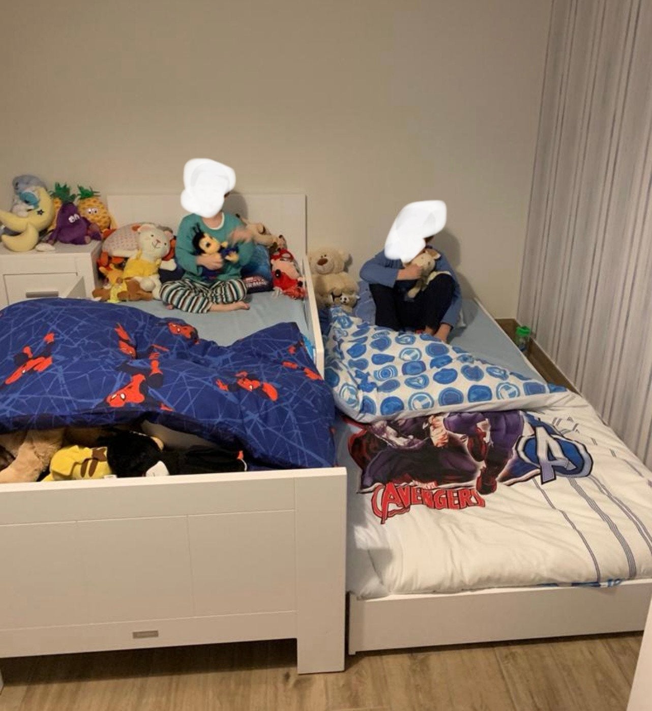 Bopita merel 1 persoonsbed met bedlade logeerbed nachtkastje, Huis en Inrichting, Slaapkamer | Bedden, Ophalen, Zo goed als nieuw