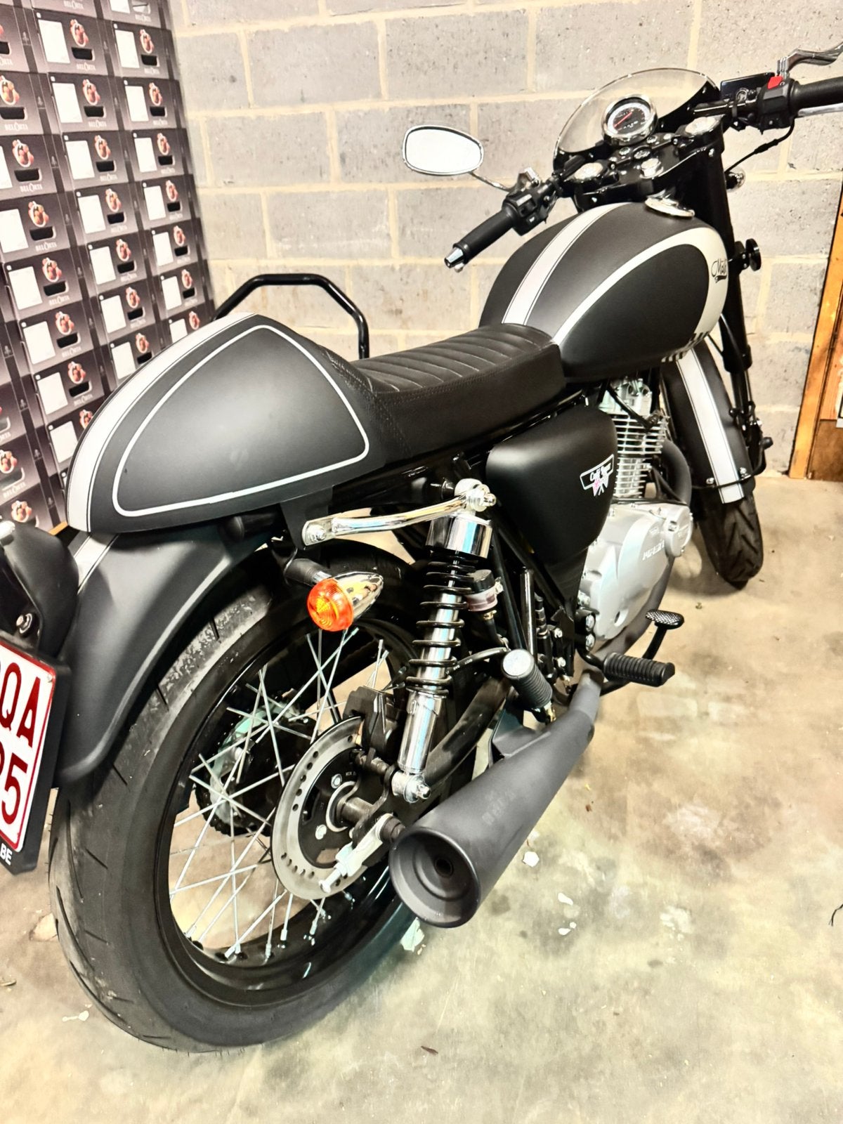 Mash Café Racer 125cc – Bouwjaar 2018 met slechts 220km, Motoren, Particulier