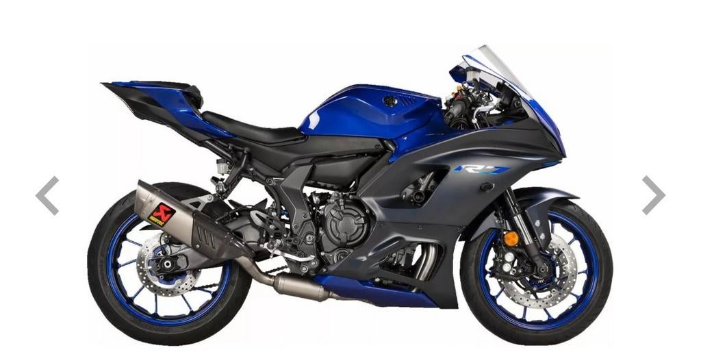 Yamaha R7 van Akrapovic Racing, Motoren, Ophalen