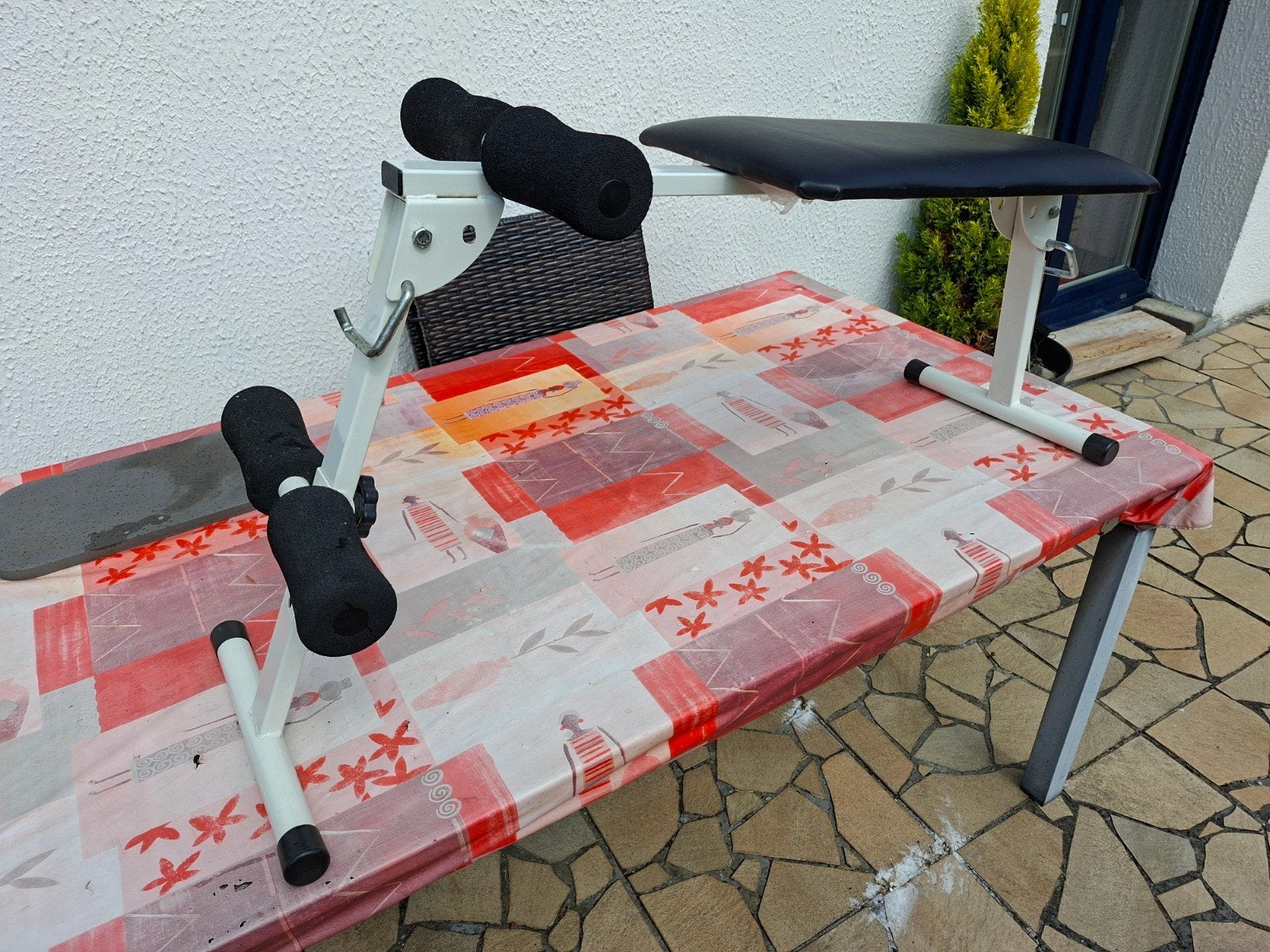 Banc abdominaux pliable, Enlèvement, Utilisé, Abdominaux
