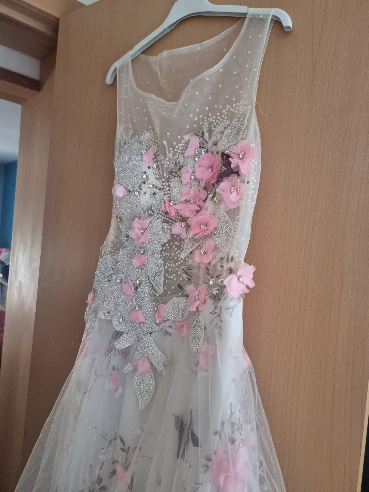robe, Kleding | Dames, Gelegenheidskleding, Ophalen, Wit, Cocktailjurk, Maat 36 (S)