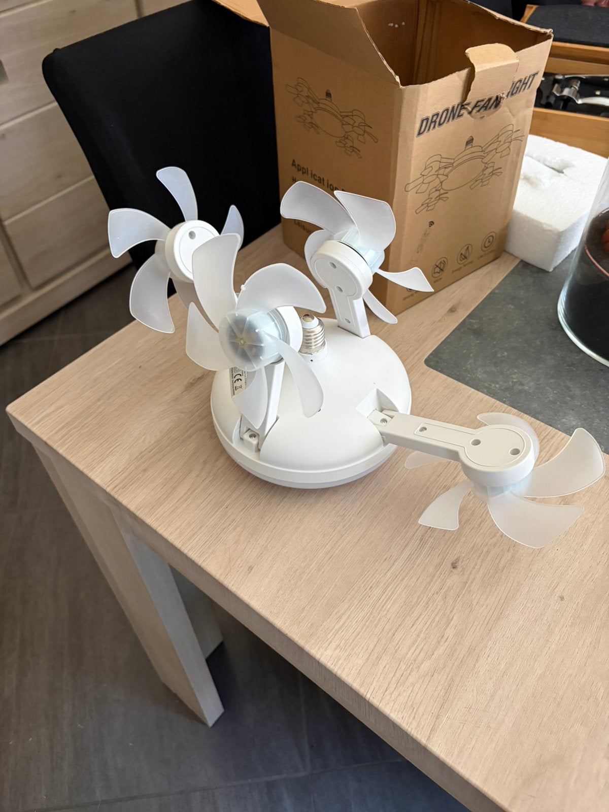 Ventilateur à brancher sur socle avec télécommande 40 euros, Enlèvement, Neuf