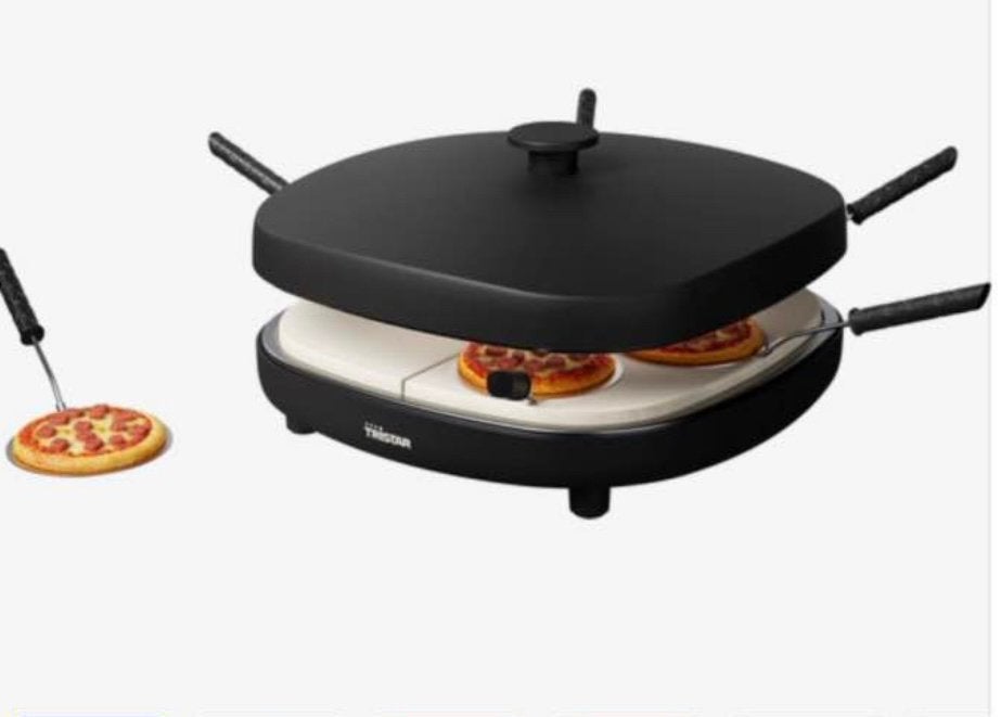 Tristar PZ-2881 Pizza Oven – Voor 4 mini pizza’s, Tuin en Terras, Ophalen, Nieuw