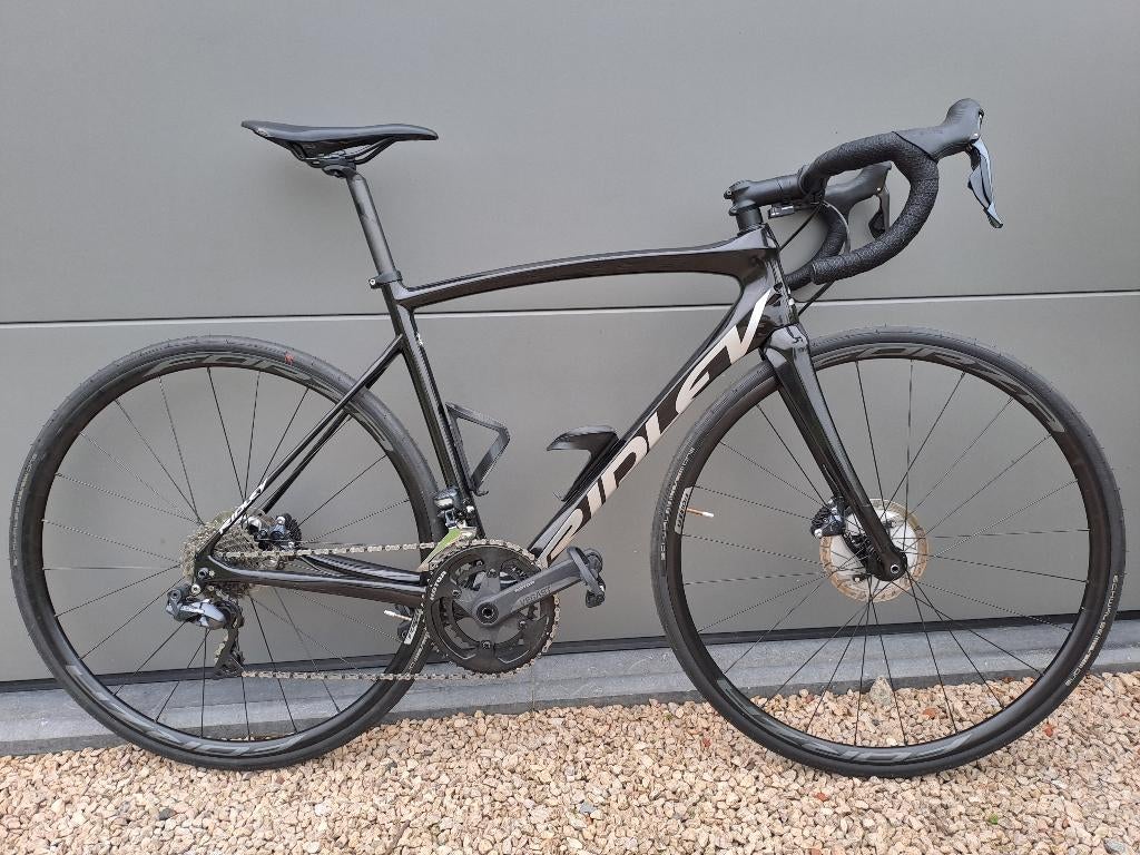Ridley Fenix SL disc - maat 54 - carbon - Ultegra DI2, Gebruikt, Carbon, Meer dan 20 versnellingen, Schijfrem