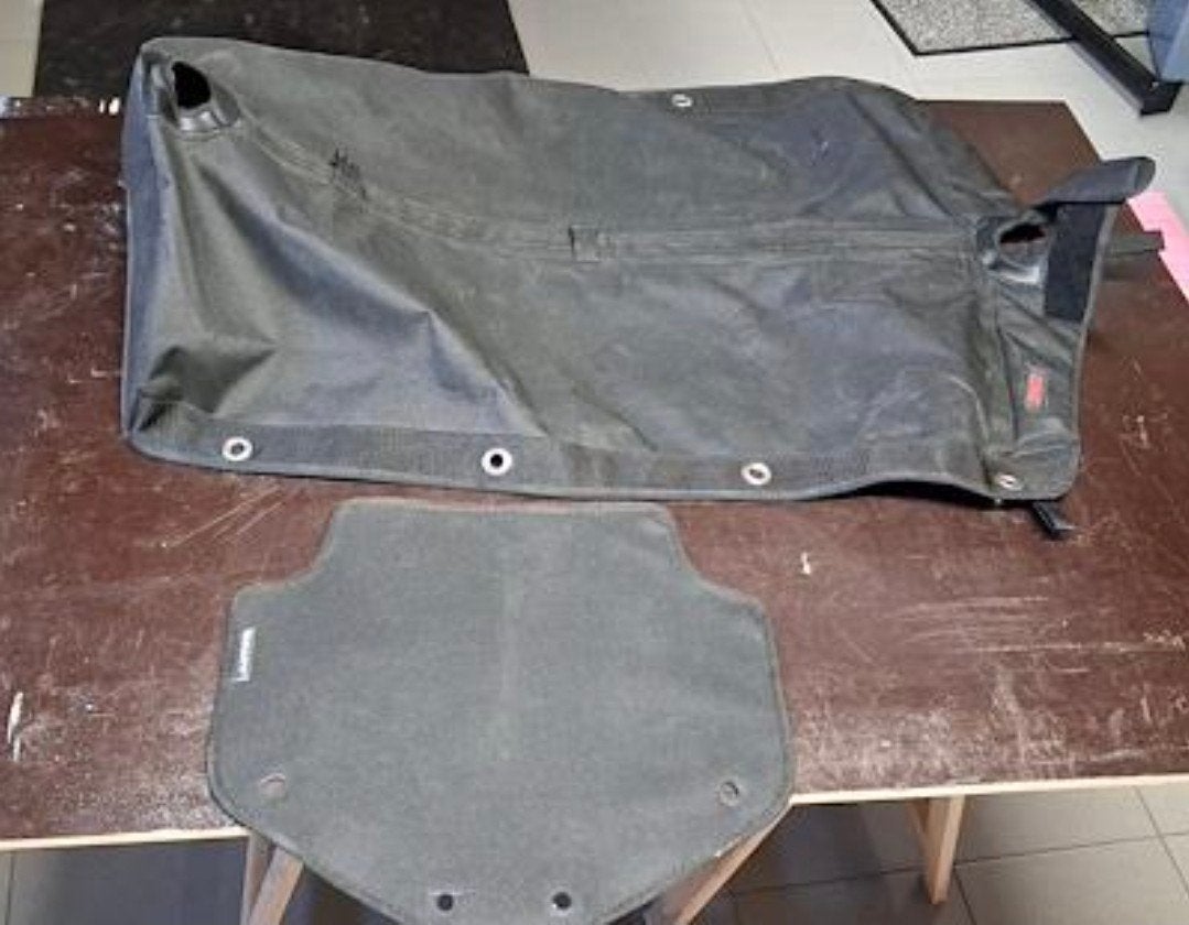 bullit bike afdekkap met rugpaneel, Enlèvement, Comme neuf, Vêtements d'extérieur, Bullit
