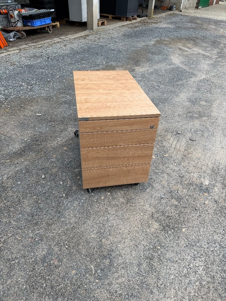 ️ Meuble à tiroirs mobile Schäfer Shop - 4 tiroirs, 3 ou 4 tiroirs, Moins de 100 cm, Autres essences de bois, Comme neuf