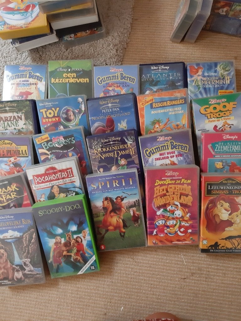 disney video films, Ophalen, Gebruikt, Alle leeftijden, Nederlands