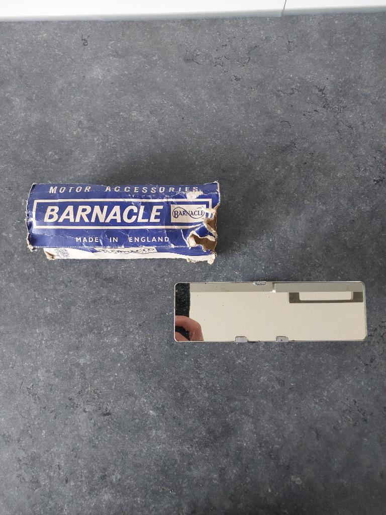 NOS Barnacle Binnenspiegel Oldtimer, Auto-onderdelen, Spiegels, Alfa Romeo, Mercedes-Benz, Mini, Oldtimer onderdelen, Opel, Porsche