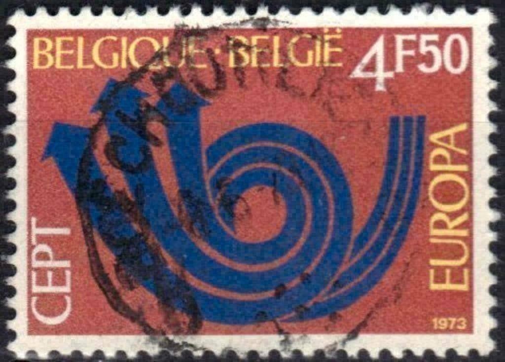 Belgique 1973 - Yvert 1661/OBP 1669 - Europe (ST), Timbres & Monnaies, Envoi, Affranchi, Oblitéré, Europe