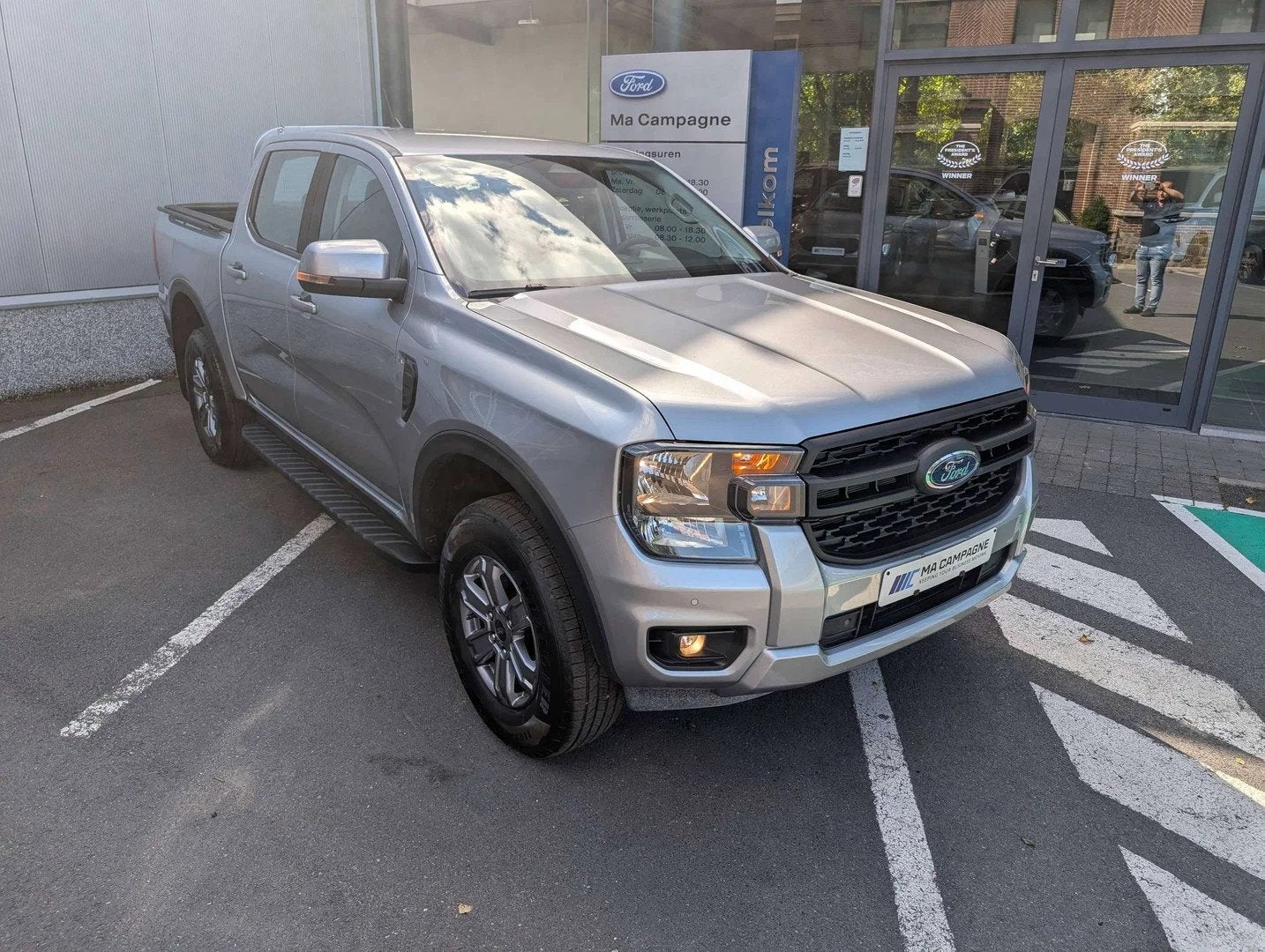 Ford Ranger DC XLT 2.0TDCi 170pk/125kw A6 automaat 4x4, Argent ou Gris, Achat, 4 portes, Entreprise