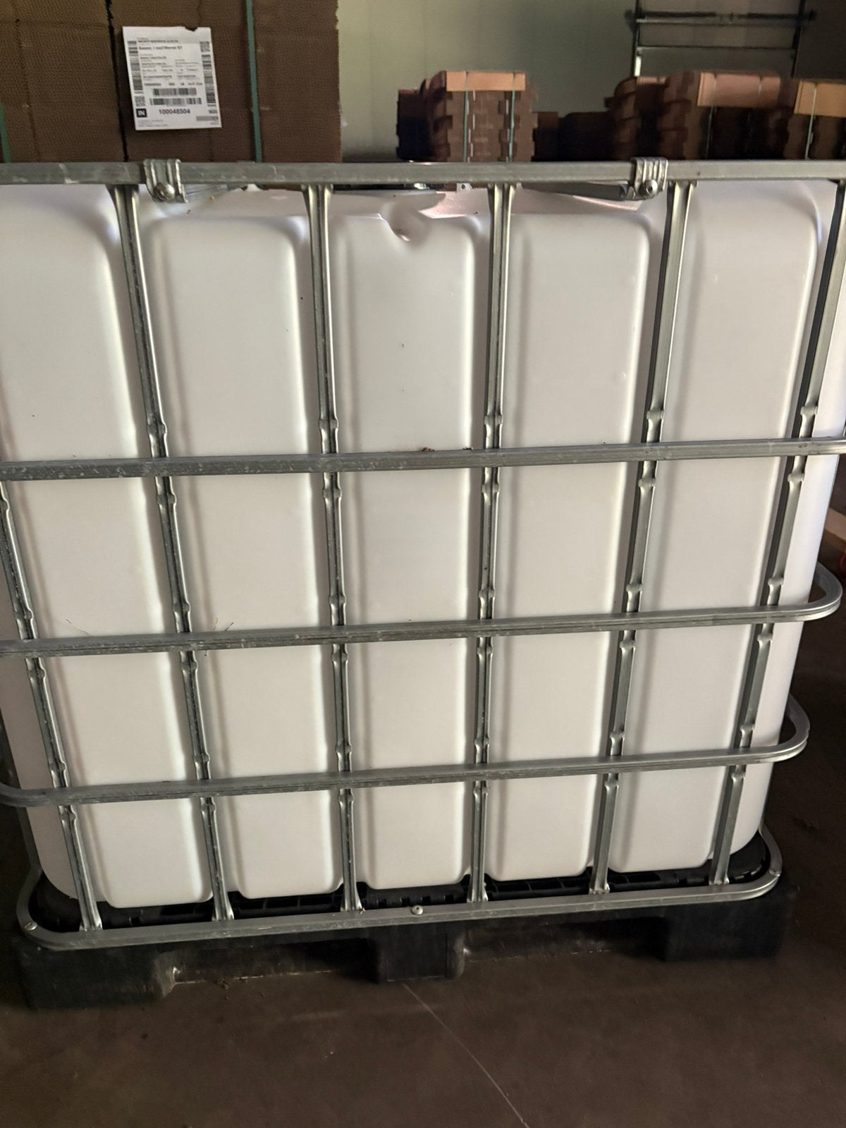 Ibc vat 1000L 4 stuks, Enlèvement ou Envoi, Comme neuf
