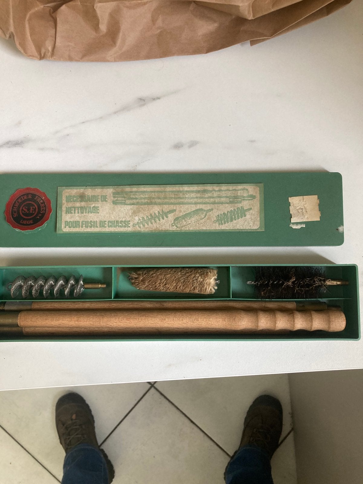 Nettoyage pour fusil de chasse reiniger, Ophalen