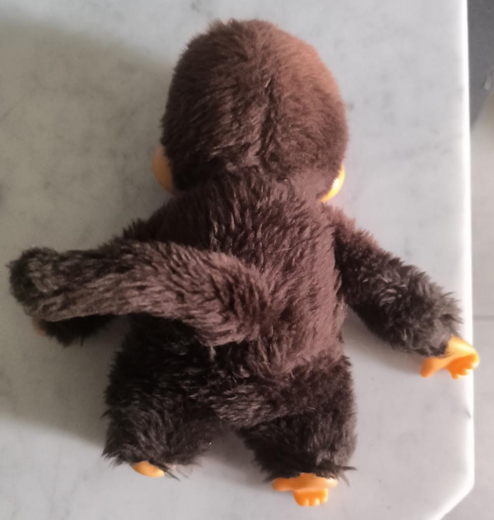 Vintage Monchhichi Sekiguchi Japan met slaperige ogen, Kinderen en Baby's, Speelgoed | Knuffels en Pluche, Gebruikt, Overige merken