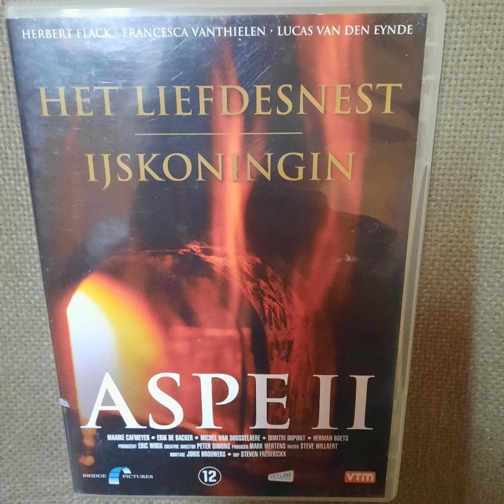 DVD ASPE - HET LIEFDESNEST + DE IJSKONINGIN, Cd's en Dvd's, Ophalen of Verzenden, Detective en Krimi