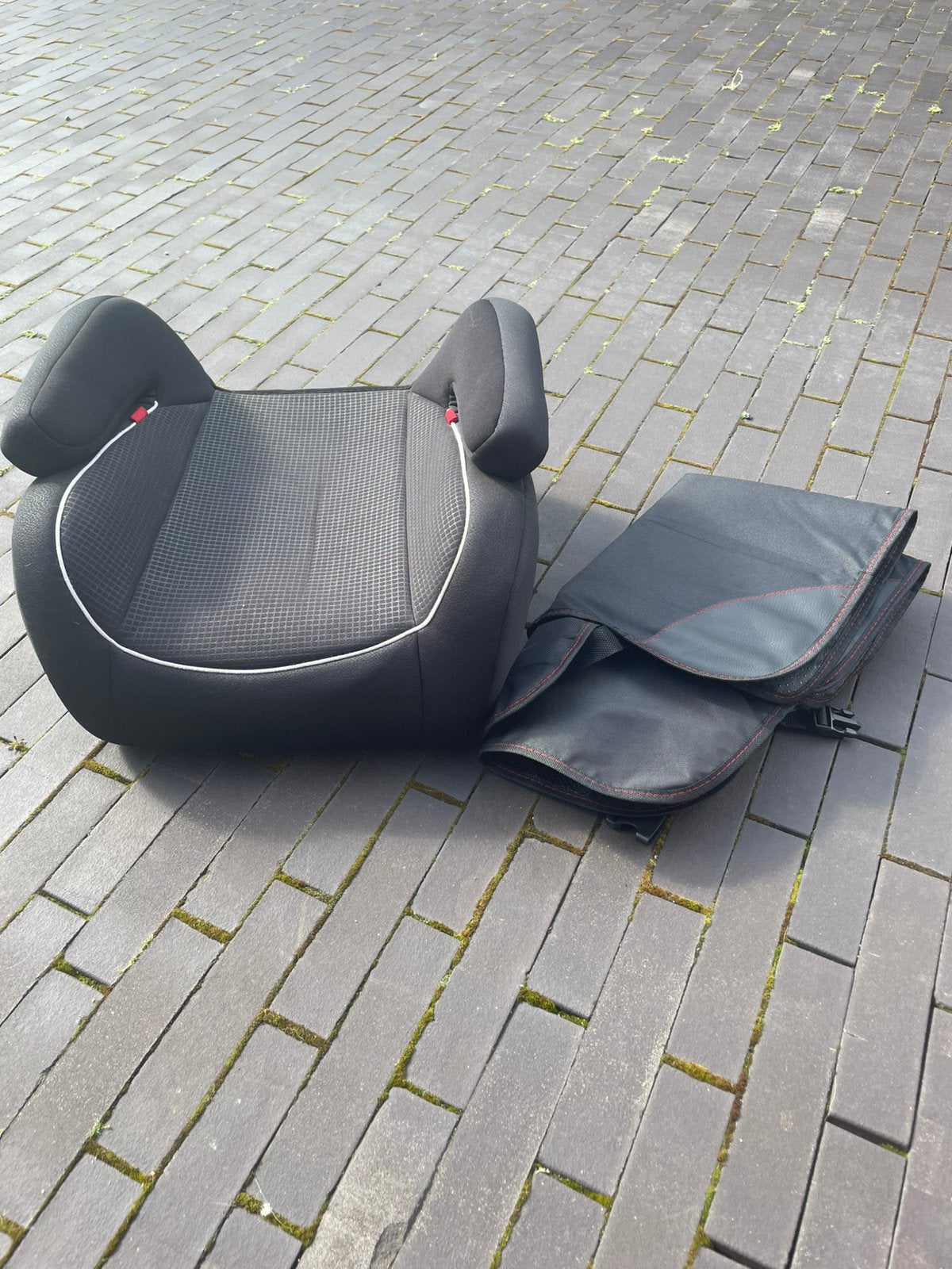 Stoel verhoger, Ophalen of Verzenden, Zo goed als nieuw, Autogordel
