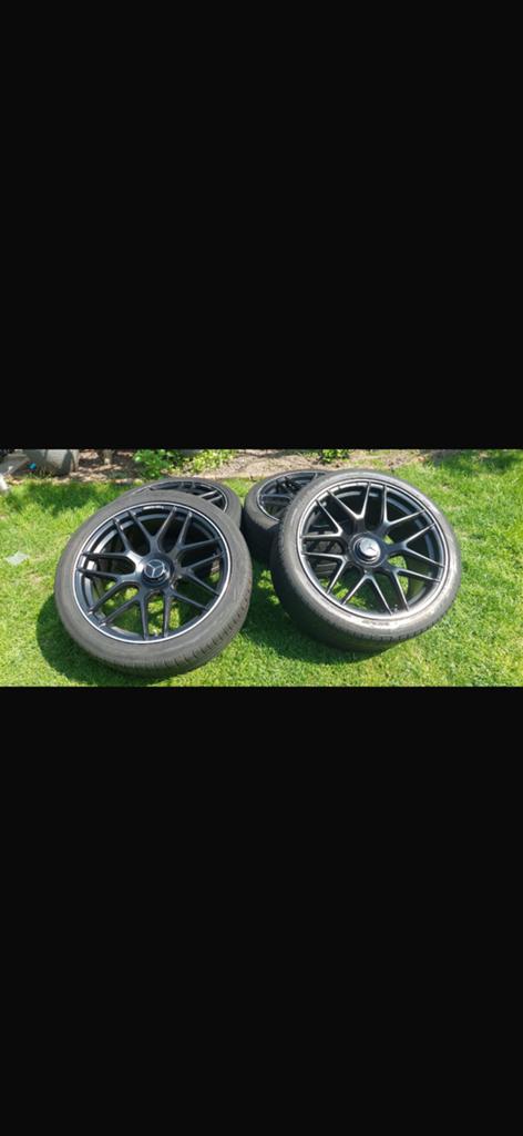 Mercedes 21inch velgen GLC 220 2016, Ophalen, Gebruikt, Banden en Velgen, 21 inch