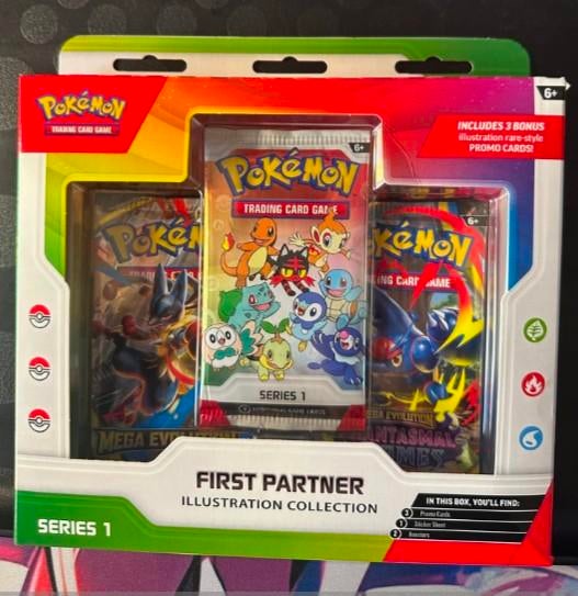 Pokemon first partners illustration collection, Ophalen of Verzenden